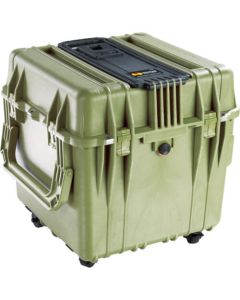 กล่องเก็บของ อเนกประสงค์ PELICAN 0340 (แบบไม่มีฟองน้ำ) สีเขียวมะกอกเข้ม ขนาด 520×520×489 มม.