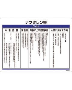 Specified Chemical Substance Sign 1แผ่น
