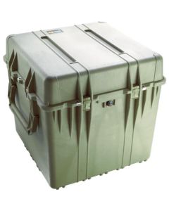 กล่องเก็บของ อเนกประสงค์ PELICAN 0370 (แบบไม่มีฟองน้ำ) สีเขียวมะกอกเข้ม ขนาด 673×673×641 มม.