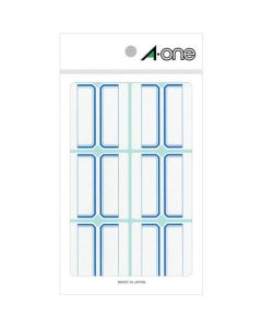 A-one ดัชนีตนเอง ใหญ่พิเศษ สีฟ้า 6 ด้าน