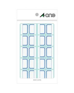 A-one ดัชนีตนเอง ขนาดใหญ่ สีน้ำเงิน 10 ด้าน