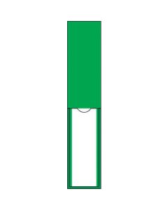 ป้ายชื่อผู้รับผิดชอบGreen plain typeName 123 150×30mmName tag plug-in type Enbi