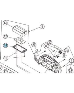ฝาปิดช่องจ่ายไฟ GT-5V