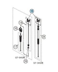 หัวพ่น GT-H2 (สลับ 1 หัว)