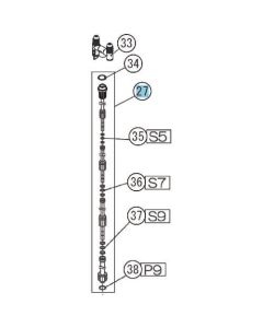 GT-5V การประกอบท่อยืดไสลด์ 4 ขั้นตอน