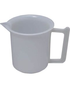 บีกเกอร์พลาสติกแบบมีหูหิ้ว 300 มล