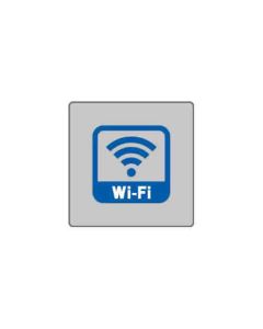 ป้าย Wi-fi อะคริลิก 3mm 100 x 100 Gray