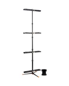 Measuring tripod for IAQ and comfort level measurements for testo 400/440