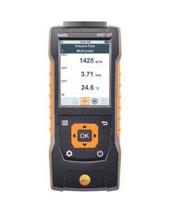 ยูนิตหลัก TESTO 440DP เซ็นเซอร์ความดันแตกต่างในตัว