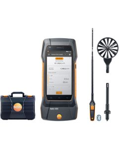 testo 400 air flow kit with hot wire probe