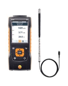 เครื่องวัดความเร็วลมแบบใบพัด 16 มม. testo 440