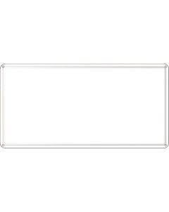 แผ่นเหล็กธรรมดา ขาว Steel-18 (สีขาว) 300 x 600 x 0.4 mm ชนิดภูเขาเมจิ