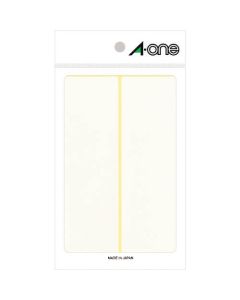 เอวัน(TM) ป้ายฟรี ขาวล้วน 43 x 140 2 ด้าน x 15 แผ่น รวม 30 แผ่น