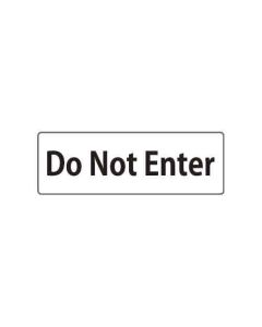 ป้ายหน้าห้อง "Do Not Enter" อะคริลิก 3mm 80 x 240