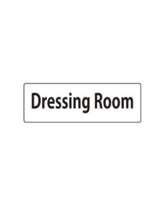 ป้ายหน้าห้อง "Dressing Room" อะคริลิก 3mm 80 x 240