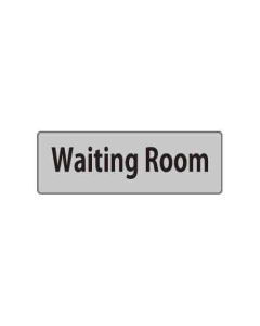 ป้ายหน้าห้อง "Waiting Room" อะคริลิก 3mm 80 x 240 Gray