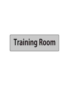 ป้ายหน้าห้อง "Training Room" อะคริลิก 3mm 80 x 240 Gray