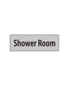 ป้ายหน้าห้อง "Shower Room" อะคริลิก 3mm 80 x 240 Gray