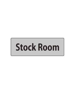 ป้ายหน้าห้อง "Stock Room" อะคริลิก 3mm 80 x 240 Gray