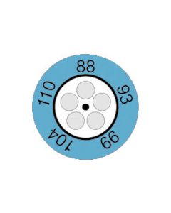Thermometer Strips เล่มละ 10แผ่น