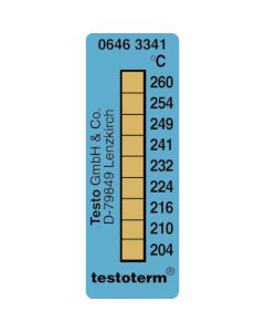 Thermometer Strips เล่มละ 10แผ่น