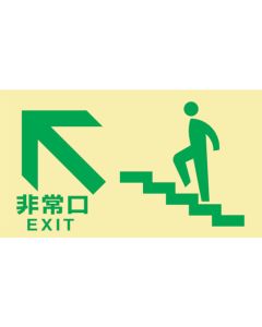 Emergency Exit Guidance Sign Passageway