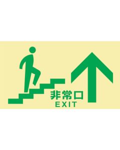 Emergency Exit Guidance Sign Passageway