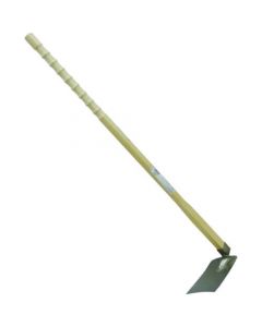 จอบสวนผักสแตนเลส มีด้ามจับ กันลื่นมือ