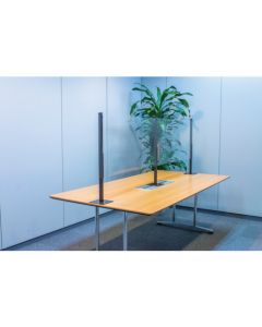 Countertop Desk Sneeze Guard-Protective Partition Clear Safe Splash Shield Desktop Standard Type  ชุดละ 1 ชุด