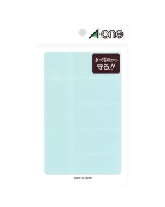 A-one(TM) ป้ายป้องกันแบบใส 25 x 51 มม. (รวม 8 ชิ้น)