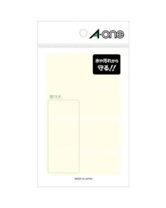A-one(TM) ป้ายป้องกันแบบใส 34 x 79 มม. (รวม 8 ชิ้น)