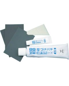 พัตตี้แบบหนา ชนิดหลอด สีขาว