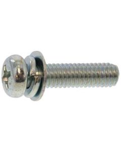 Nickel (+) Pan Head P = 4 (For thin Sheet 5 X 15  กล่องละ 500 เส้น