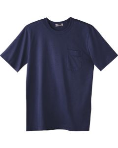 เสื้อเชิ้ตแขนสั้น สีกรมท่า LL