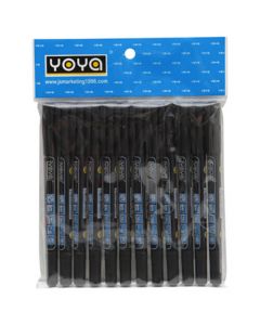 ปากกาเขียนแผ่นซีดี 2 หัว (แพ็ค12ด้าม) ดำ YOYA 1101