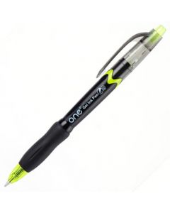 ปากกาเจล 0.5 มม. เขียว ONE AH875A