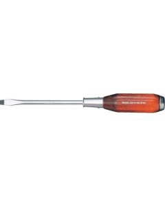 100 ไขควงปากแบนด้ามไม้แกนทะลุ SL8.0 x 150mm