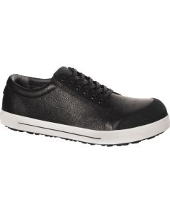 Natural Leather Safety Shoes with Steel Toe Cap QS500 1คู่
