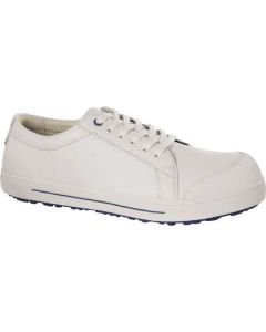Natural Leather Safety Shoes with Steel Toe Cap QS500 1คู่