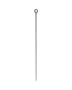 สต๊อปเปอร์ เชือกไม่สม่ำเสมอ ชนิดกลม 13 x 900 สีขาว