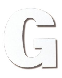 แม่เหล็กตัดตัวอักษร ขาว G