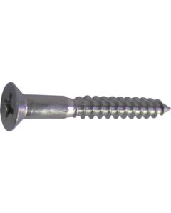 Stainless Steel Wood Flat Head Screw 5ชุดชุดละ 16เส้น