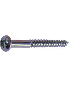 Unichrome Steel Wood Round Head Screw 5ชุดชุดละ 26เส้น