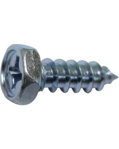 Unichrom Hex Head Tapping Screw 5ชุดชุดละ 8เส้น