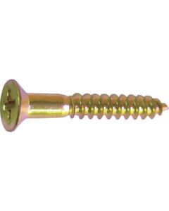 Brass Steel Wood Flat Head Screw 5ชุดชุดละ 18เส้น