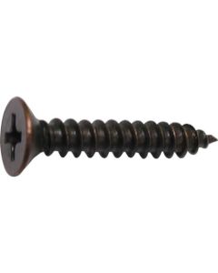 Bronze Flat Head Tapping Screw 5ชุดชุดละ 20เส้น