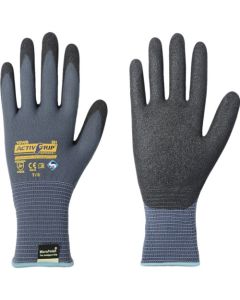 ถุงมือไนไตรล์ด้านหลัง รุ่น Active Grip Advance ขนาด 7/S