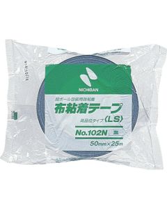 เทปกาวผ้า 102N สีดำ 50มม. x 25ม