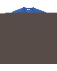 เสื้อยืดแขนยาวดูดซับเหงื่อและแห้งเร็ว (เย็นสบาย) (มีกระเป๋า) (unisex) สีน้ำเงินรอยัล S