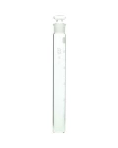 หลอดวัดสีแบบมีจุกปิดเลื่อนได้ทั่วไป พร้อมสเกลสีขาว ขนาด 100 มล. จำนวน 10 ชิ้น